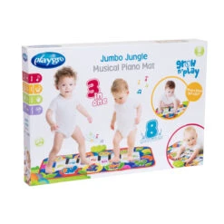 Playgro Jumbo Jungle Musical Piano Speelmat P0186995 -Kleintje Wereld 0186995 jumbo jungle musical piano mat p2