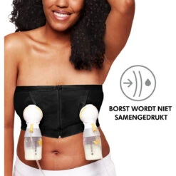 Medela Hands-Free Kolf BH Zwart Maat M 101043801 -Kleintje Wereld 1143x1200 1