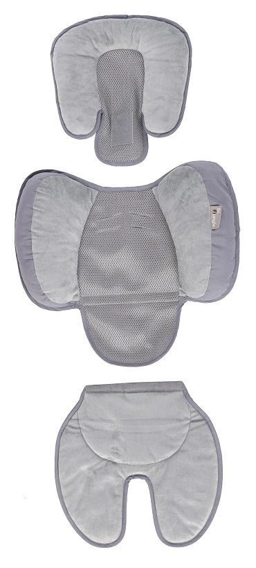 Bo Jungle B-Snooze Grey-Black 3 In 1 Universeel Kussen B180200 - Afbeelding 2