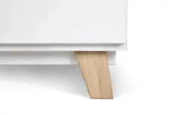 Babykamer Romy: Ledikant, Commode & 2-Deurskast -Kleintje Wereld 2 deurskast romy 6