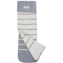 Zaffiro Grijs & Ecru Gestreept 100 X 150 Cm Ledikantdeken 15366 8 Zaffiro Grijs & Ecru Gestreept 100 X 150 Cm Ledikantdeken 15366 -Kleintje Wereld 23481 grijsecrustrepenlengte