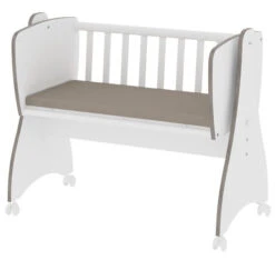 Lorelli Wit/Bruin First Dreams Schommelwiegje 1015055-0027 -Kleintje Wereld 24867 10150550027 2 2016 4