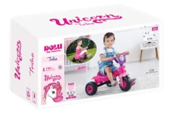 Dolu Unicorn Driewieler 2529 -Kleintje Wereld 2529 dolu unicorn driewieler 2529