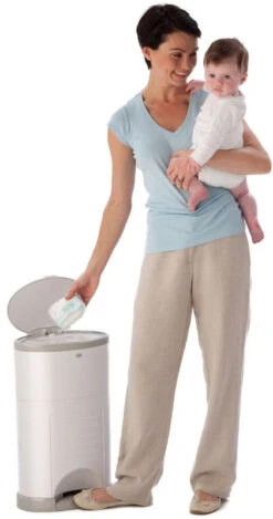 Korbell Mint Nappy Disposal System Luieremmer M250DSM -Kleintje Wereld 27498 Korbell Nappy Disposal System Luieremmer 4