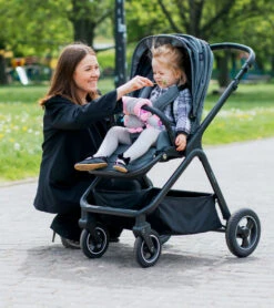 4Baby Everso Black Wandelwagen -Kleintje Wereld 4baby everso grey wandelwagen 15 1