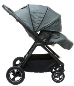4Baby Everso Black Wandelwagen -Kleintje Wereld 4baby everso grey wandelwagen 7 1