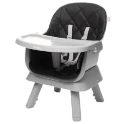 4Baby Master XXIII Black 6-in-1 Kinderstoel -Kleintje Wereld 4baby master xxiii black 6 in 1 kinderstoel 4