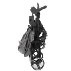 4Baby Rapid XXIII Grey Melange Wandelwagen -Kleintje Wereld 4baby rapid grey melange wandelwagen 11