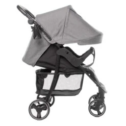 4Baby Rapid XXIII Grey Melange Wandelwagen -Kleintje Wereld 4baby rapid grey melange wandelwagen 4