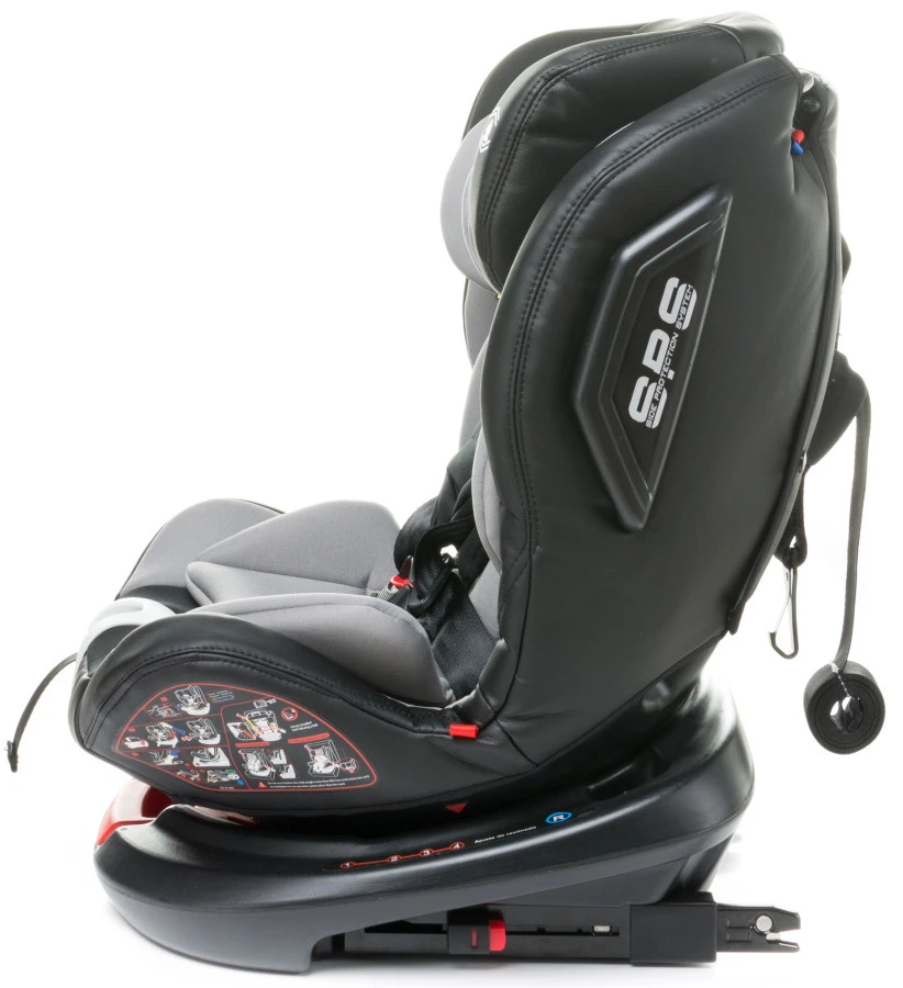 4Baby Roto-Fix Red 360º 0-36 Kg Isofix Autostoel 11 4Baby Roto-Fix Red 360º 0-36 Kg Isofix Autostoel - Afbeelding 9