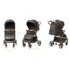 4Baby Stinger XXIII Black Wandelwagen 35 4Baby Stinger XXIII Black Wandelwagen -Kleintje Wereld 4baby stinger xxiii black wandelwagen 12