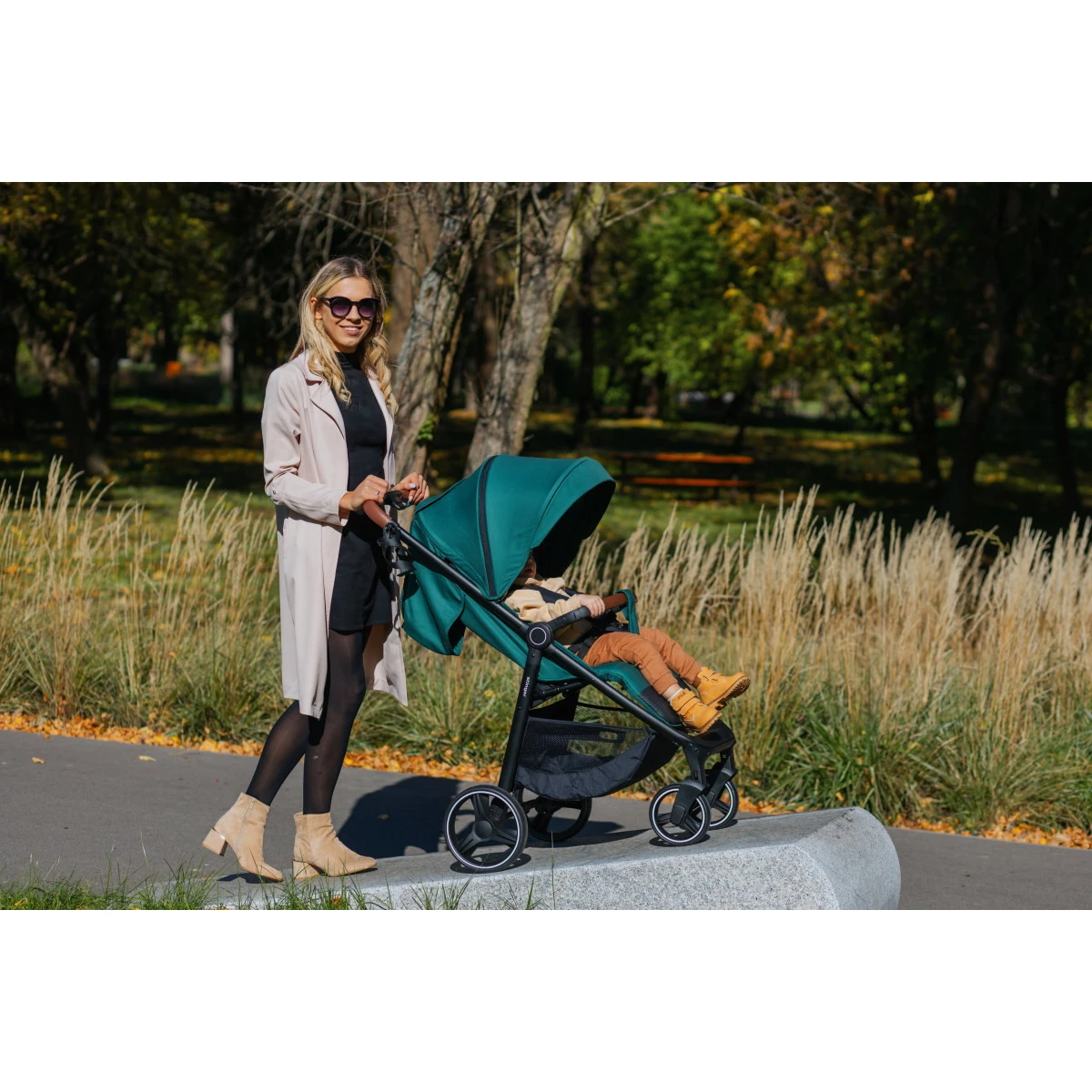 4Baby Stinger XXIII Melange Grey Wandelwagen 19 4Baby Stinger XXIII Melange Grey Wandelwagen - Afbeelding 17