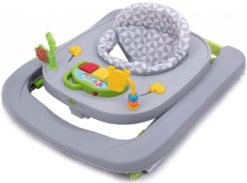 4Baby Walk 'n Push Grey Loopstoel 7039 -Kleintje Wereld 4baby walk n push grey loopstoel 7039 6