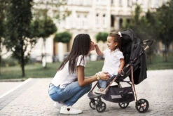 Babygo Style Black Rose 3-in-1 Kinderwagen Incl. Autostoel 6321 -Kleintje Wereld 6321 style3in1 blackrose 2 babygo