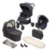 Babygo Style Black 3-in-1 Kinderwagen Incl. Autostoel 6323
