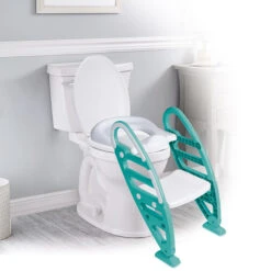 Dolu Groen Toilettrainer Met Trapje 7248 -Kleintje Wereld 7248 f dolu groen toilettrainer met trapje 7248 1 1