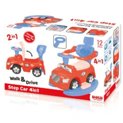 Dolu Step Car 4-in-1 Loopauto 8035 -Kleintje Wereld 8035 3d back