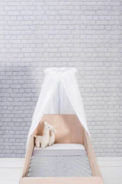 Jollein Vintage White 155 Cm Sluier 002-001-10001 -Kleintje Wereld 9200000097128127 1