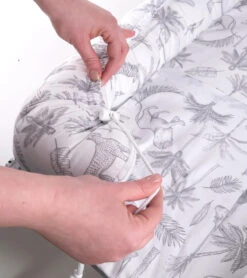 Albero Mio Boho & Love Grey Babynest B003 -Kleintje Wereld Albero Mio Boho Love Grey Babynest B003 1