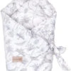 Albero Mio Boho & Love Grey Wikkeldeken B003 -Kleintje Wereld Albero Mio Boho Love Grey Wikkeldeken B003clippedrev1