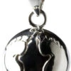Babylonia Bola Voetjes Zilver Zwangerschapsketting Met Babybel VF109 -Kleintje Wereld Babylonia Bola Voetjes Zilver Zwangerschapsketting met Babybel 4