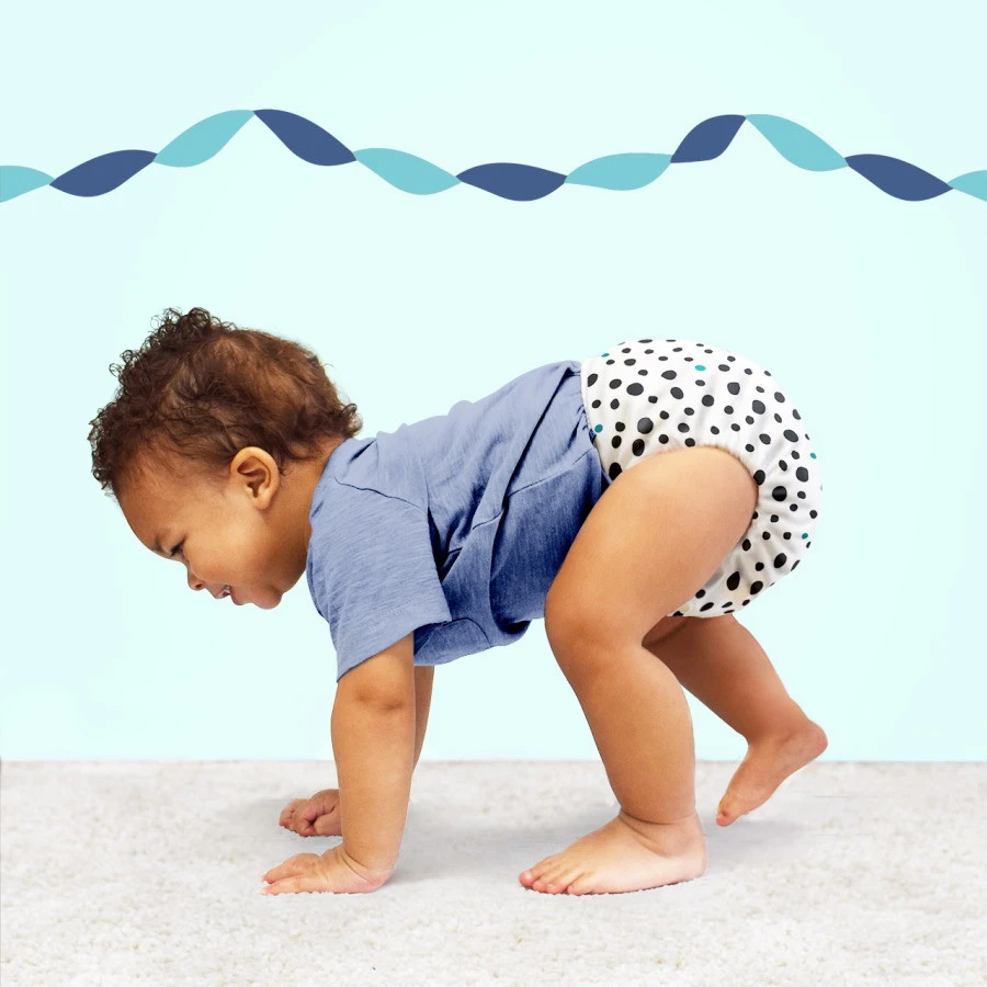 Bambino Mio MioSolo Dalmatian Dots Wasbare Luier BM-5SO-DOT 6 Bambino Mio MioSolo Dalmatian Dots Wasbare Luier BM-5SO-DOT - Afbeelding 4