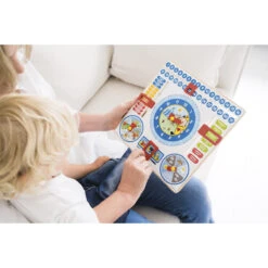 Bambolino Toys Bumba Kalenderklok 19131 -Kleintje Wereld Bambolino Toys Bumba Kalenderklok 19131 3