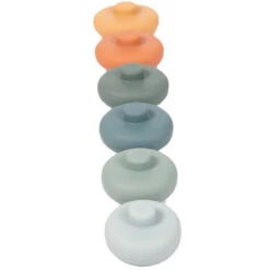 Bo Jungle B-Silicone Stacking Rounds Stapeltoren B930010 -Kleintje Wereld Bo Jungle B Silicone Stacking Rounds Stapeltoren B930010.3