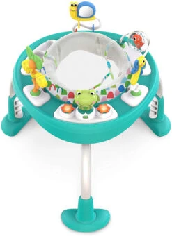 Bright Starts Bounce Bounce Baby Playful Pond 2-in-1 Activity Jumper K11565 -Kleintje Wereld Bright Starts Bounce Bounce Baby Playful Pond 2 in 1 Activity Jumper K11565 4