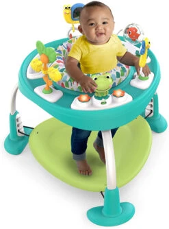 Bright Starts Bounce Bounce Baby Playful Pond 2-in-1 Activity Jumper K11565 -Kleintje Wereld Bright Starts Bounce Bounce Baby Playful Pond 2 in 1 Activity Jumper K11565 5
