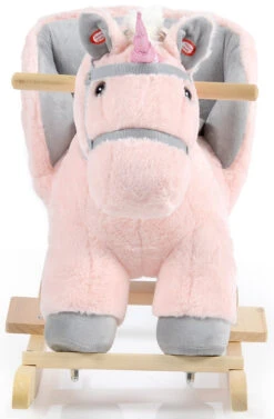 Cangaroo Cookie Pluche Hobbeldier WJ-6187 -Kleintje Wereld Cangaroo Cookie Pluche Hobbelpaard WJ 6187 2