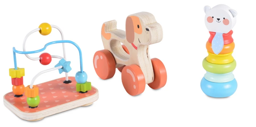 Cangaroo Houten Activiteiten Speelgoed Set 2203 4 Cangaroo Houten Activiteiten Speelgoed Set 2203 - Afbeelding 2