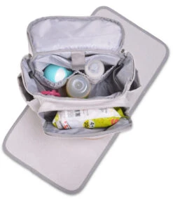 Cangaroo Megan Beige Rugzak Luiertas 6967 -Kleintje Wereld Cangaroo Megan Beige Rugzak Luiertas 6967 4