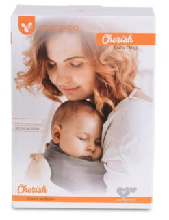 Cangaroo Sling Cherish Pink Draagdoek 7186 -Kleintje Wereld Cangaroo Sling Cherish Pink Draagdoek 7186 3