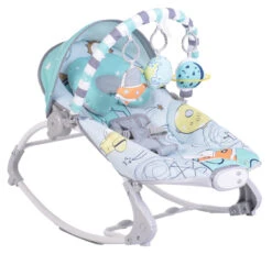Cangaroo Space Tour Grey/Blue Wipstoel 8451