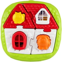 Chicco 2-in-1 Huispuzzel 00011085000000 -Kleintje Wereld Chicco 2 in 1 Huispuzzel 00011085000000 4