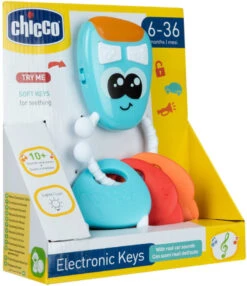 Chicco Mijn Eerste Elektronische Sleutels 00011163000000 -Kleintje Wereld Chicco Mijn Eerste Elektronische Sleutels 4
