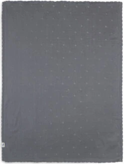 Jollein Pointelle Storm Grey 100 X 150 Cm Ledikantdeken 516-522-66064 -Kleintje Wereld Deken Ledikant 100x150cm Pointelle Storm Grey 2