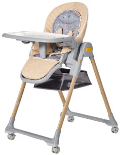 Kinderkraft Lastree Wood Kinderstoel KHLAST00BEGW000