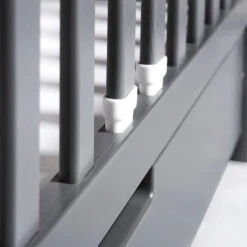 Ledikant Lieke Grijs 60 X 120 Cm -Kleintje Wereld Ledikant Ivo 60 x 120 cm 4