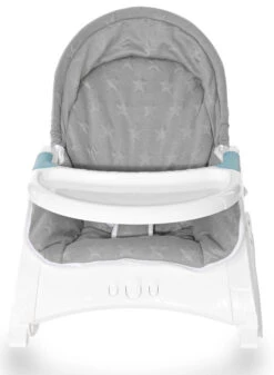 Lorelli Alex Cool Grey Stars Baby Rocker Wipstoel 1011012-2147 -Kleintje Wereld Lorelli Alex Cool Grey Stars Baby Rocker Wipstoel 1011012 2147 2