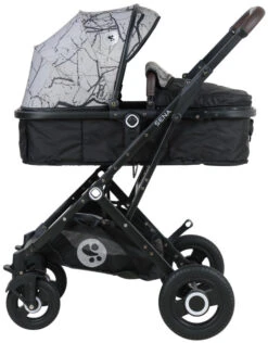 Lorelli Sena Grey Marble 3-in-1 Combi Kinderwagen Incl. Autostoel 1002161-2113 -Kleintje Wereld Lorelli Sena Grey Marble 3 in 1 Combi Kinderwagen incl. Autostoel 1002161 2113 2