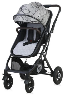 Lorelli Sena Grey Marble 3-in-1 Combi Kinderwagen Incl. Autostoel 1002161-2113 -Kleintje Wereld Lorelli Sena Grey Marble 3 in 1 Combi Kinderwagen incl. Autostoel 1002161 2113 5