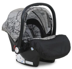 Lorelli Sena Grey Marble 3-in-1 Combi Kinderwagen Incl. Autostoel 1002161-2113 -Kleintje Wereld Lorelli Sena Grey Marble 3 in 1 Combi Kinderwagen incl. Autostoel 1002161 2113 9