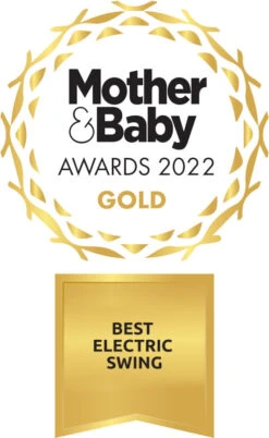 Lorelli Swing Tango Frosty Green Stars Babyschommel En Wipstoel 1009007-2146 -Kleintje Wereld Lorelli Tango Best Electric Swing