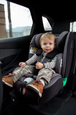 Ding York Black Leather I-Size Autostoel 9-36 Kg K63 -Kleintje Wereld ML Ding York 10 2 1