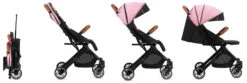 Momi Estelle Pink Wandelwagen WOSP00004 -Kleintje Wereld Momi Estelle Pink Wandelwagen WOSP00004 3