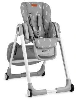 Momi Luxuria Dark Grey Kinderstoel KRKA00004 -Kleintje Wereld Momi Luxuria Dark Grey Kinderstoel KRKA00004 2