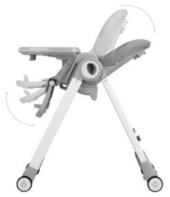 Momi Luxuria Dark Grey Kinderstoel KRKA00004 -Kleintje Wereld Momi Luxuria Dark Grey Kinderstoel KRKA00004 4