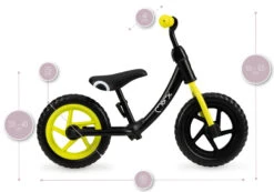 Momi Ross Balance Bike Lemon Loopfiets ROBI00001 -Kleintje Wereld Momi Ross Balance Bike Lemon Loopfiets ROBI00001 6